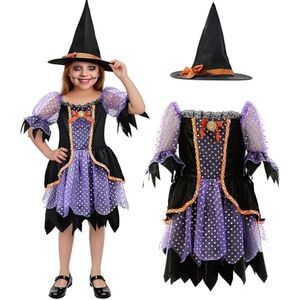 Rubies Elegant Witch Costume for Kids, Girl's